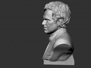 Mark Ruffalo Modelo de Impressão 3D