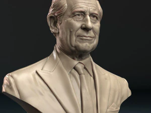 Charles III 3D Print Model