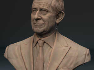 Charles III 3D 打印模型