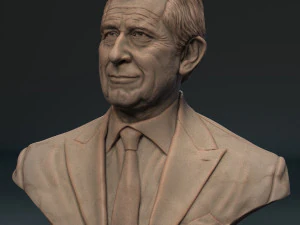 Charles III 3D Print Model