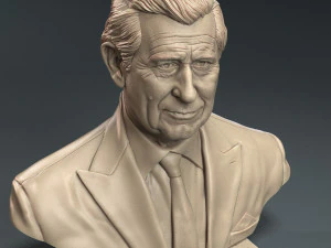 Charles III 3D Print Model