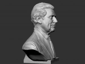 Charles III 3D Print Model