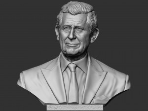 Charles III 3D 打印模型