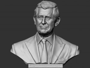 Charles III 3D Print Model