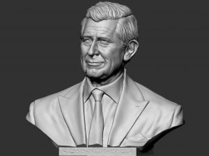 Charles III 3D Print Model