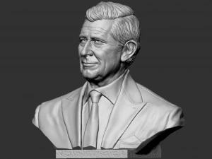 Charles III 3D Print Model