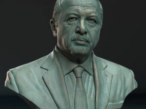 Recep Erdogan Modello di stampa 3D