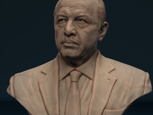 Recep Erdogan Modelo de Impressão 3D