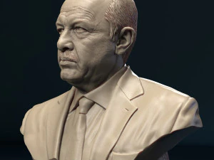 Recep Erdogan 3D Print Model