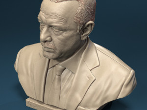 Recep Erdogan Modelo de Impressão 3D