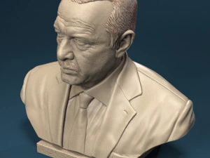 Recep Erdogan 3D Print Model