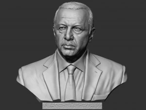 Recep Erdogan 3D Print Model
