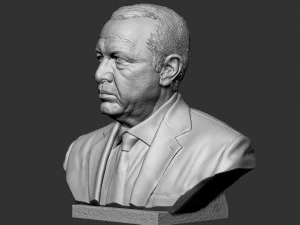 Recep Erdogan 3D Print Model