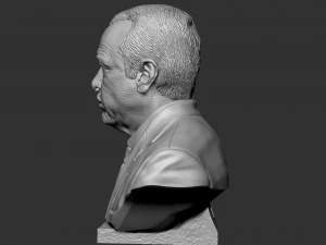 Recep Erdogan 3D Print Model