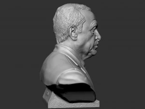 Recep Erdogan 3D Print Model