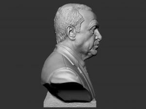 Recep Erdogan 3D Print Model