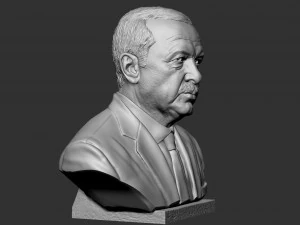 Recep Erdogan 3D Print Model