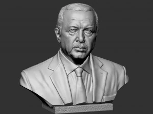 Recep Erdogan 3D Print Model