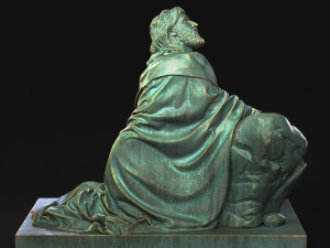 Jesus Sculpture 11 Modelo de Impressão 3D
