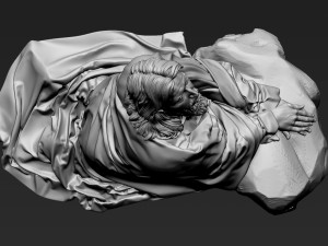 Jesus Sculpture 11 Modelo de Impressão 3D