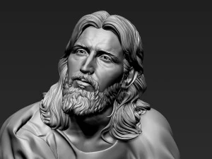 Jesus Sculpture 11 3D Print Model