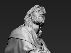 Jesus Sculpture 11 Modelo de Impressão 3D