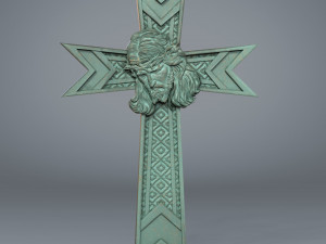Jesus Cross 08 Model do druku 3D