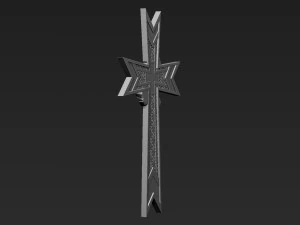 Jesus Cross 08 3D Print Model