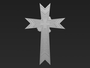 Jesus Cross 08 Model do druku 3D