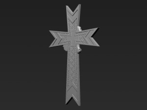 Jesus Cross 08 Model do druku 3D