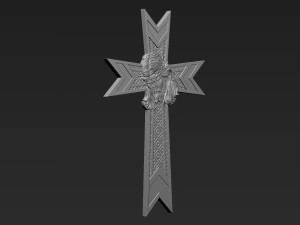Jesus Cross 08 3D Print Model