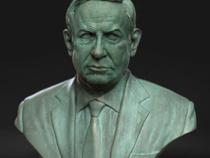 벤자민 네타냐후 3D 프린트 모델