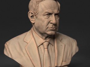 Benjamin Netanyahu 3D प्रिंट मॉडल