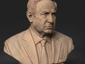 Benjamin Netanyahu 3D Print Model