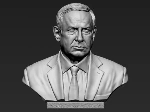Benjamin Netanyahu 3D Print Model