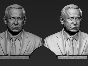Benjamin Netanyahu 3D प्रिंट मॉडल