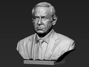 Benjamin Netanyahu 3D Print Model