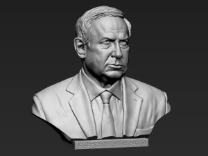 Benjamin Netanyahu 3D Print Model