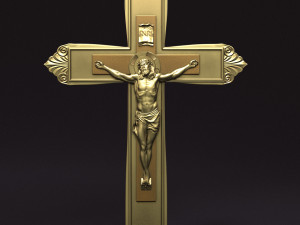 Jesus Cross 09 3D 프린트 모델