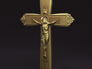 Jesus Cross 09 3Dプリントモデル