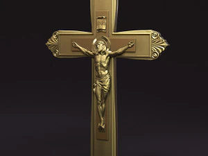 Cruz de Jesus 09 Modelo de Impressão 3D