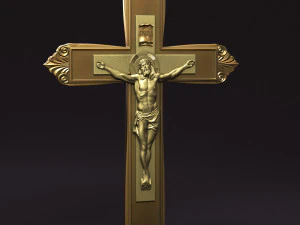 Cruz de Jesus 09 Modelo de Impressão 3D