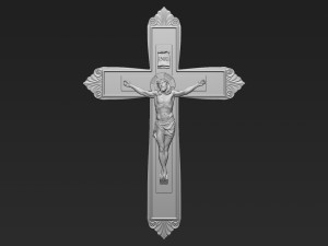 Jesus Cross 09 3Dプリントモデル