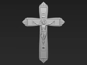 Cruz de Jesus 09 Modelo de Impressão 3D