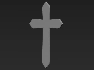 Cruz de Jesus 09 Modelo de Impressão 3D
