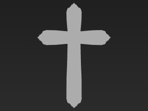 Jesus Cross 09 3Dプリントモデル