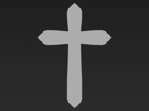 Cruz de Jesus 09 Modelo de Impressão 3D