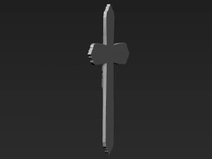 Cruz de Jesus 09 Modelo de Impressão 3D