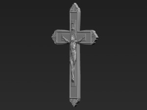 Jesus Cross 09 3Dプリントモデル