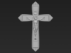 Jesus Cross 09 3Dプリントモデル